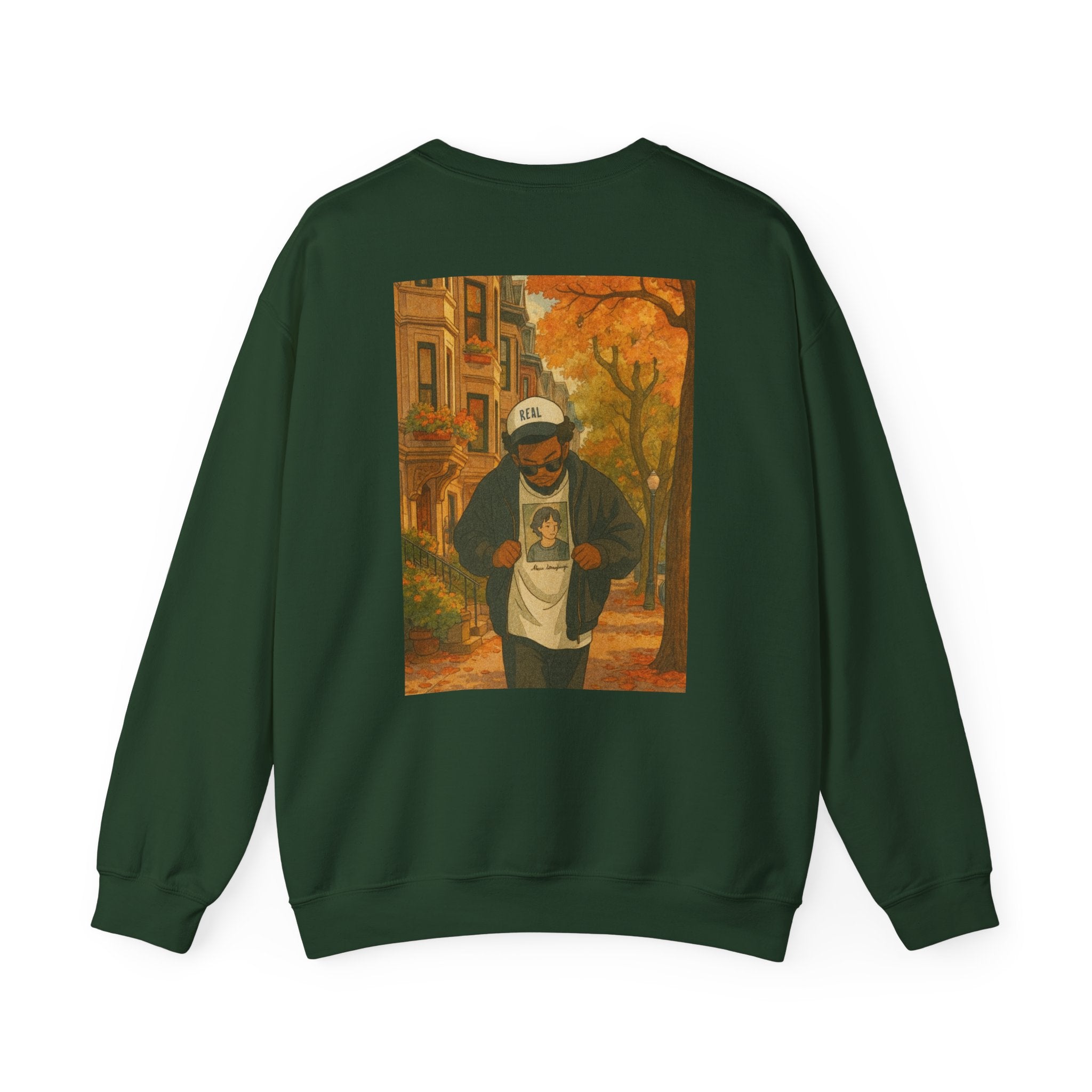 Autumn Vibes Sweatshirt, Cozy Fall Apparel, Unisex Crewneck, Trendy Streetwear, Perfect for Bonfire Nights, Gifts for Nature Lovers